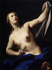 Death of Lucretia 1750 By Andrea Casali