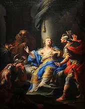 Lucretia Crying her Disgrace By Andrea Casali