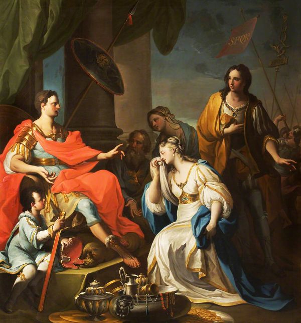 The Continence of Scipio by Andrea Casali | Oil Painting Reproduction