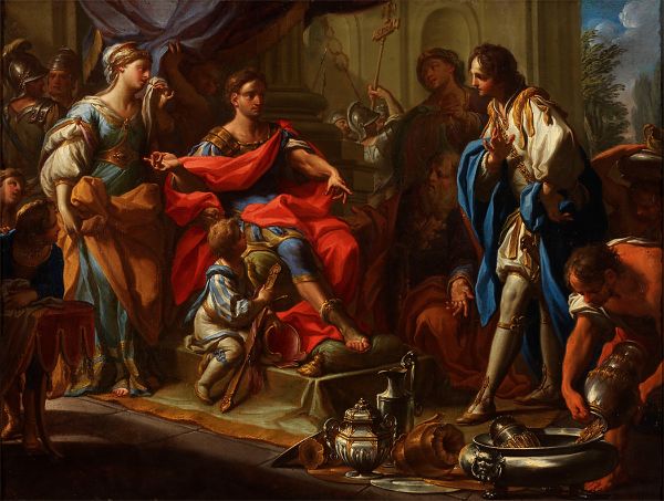 The Continence of Scipio c1743 | Oil Painting Reproduction