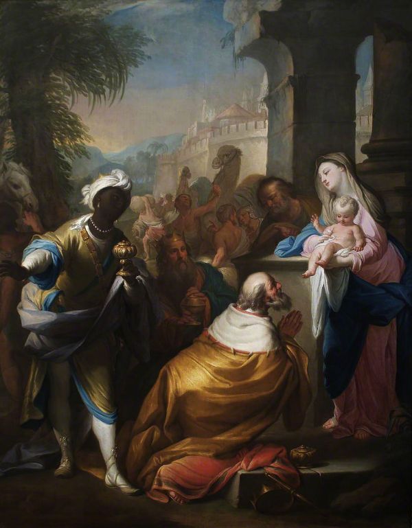 The Offering of the Wise Men by Andrea Casali | Oil Painting Reproduction