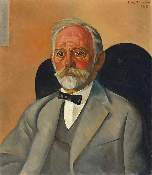 Portrait of a Gentleman By Boris Grigoriev
