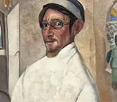 Portrait of The Actor Nikolai Podgorny By Boris Grigoriev