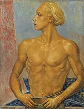 Portrait of The Artist's Son By Boris Grigoriev