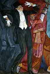 Portrait of Vsyevolod Meyerhold By Boris Grigoriev