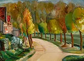 Riverside By Boris Grigoriev