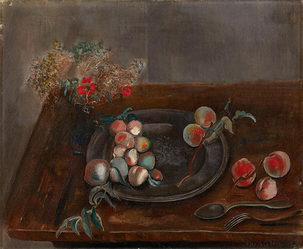Still Life with Fruit and Flowers on a Table | Oil Painting Reproduction