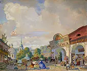 Province 1910 By Boris Kustodiev