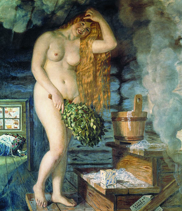 Russian Venus 1926 by Boris Kustodiev | Oil Painting Reproduction