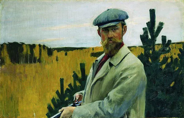 Self Portrait I By Boris Kustodiev