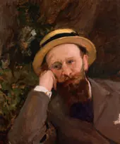 Portrait of Edouard Manet By Charles Auguste Emile Durant (Carolus Duran)