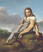 Alfred Dedreux as a Child By Theodore Gericault