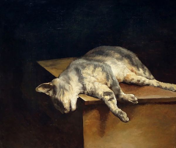 Dead Cat by Theodore Gericault | Oil Painting Reproduction
