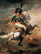 Officer of the Hussars By Theodore Gericault
