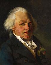 Portrait of Simeon Bonnesoeur Bourginiere By Theodore Gericault