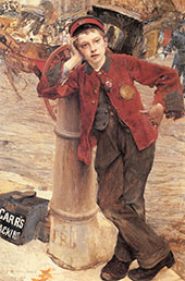 London Shoeshine Boy 1882 By Jules Bastien Lepage