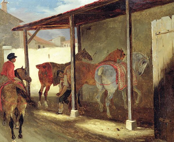 The Barn of Marechal Ferrant | Oil Painting Reproduction