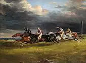 The Epsom Derby 1821 By Theodore Gericault