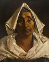 The Old Italian Woman By Theodore Gericault