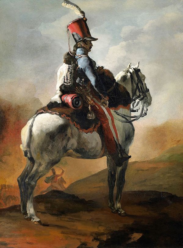 Trumpeter of the Hussars by Theodore Gericault | Oil Painting Reproduction
