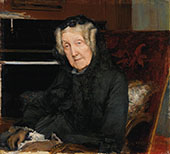 Portrait of Mme Waskiewicz 1881 By Jules Bastien Lepage