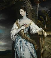 Anne Dashwood Countess of Galloway 1764 By Sir Joshua Reynolds