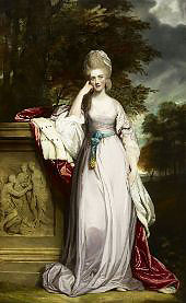 Anne Viscountess Townsend By Sir Joshua Reynolds