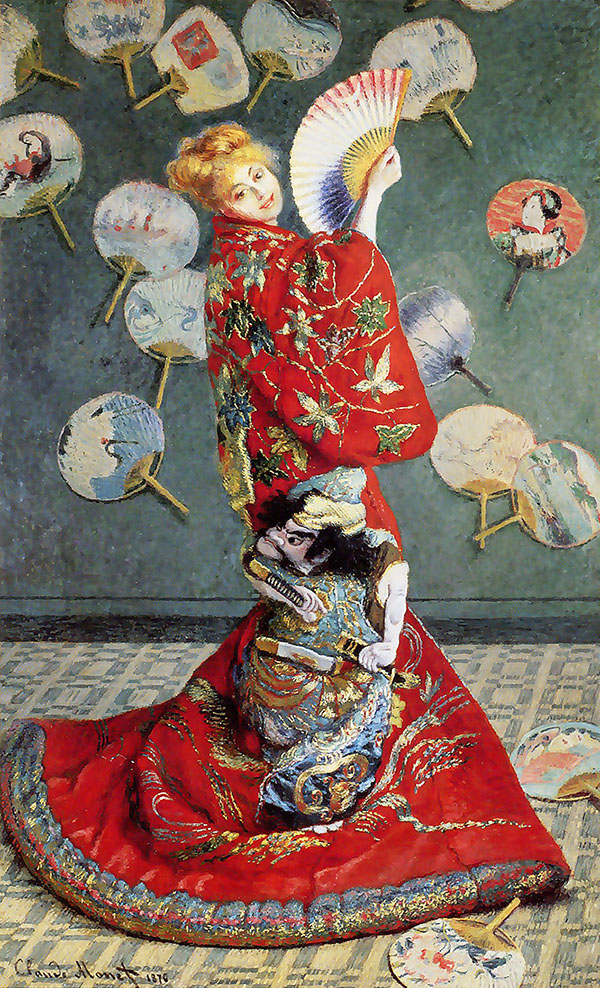 Madame Monet Costume Japonaise by Claude Monet | Oil Painting Reproduction