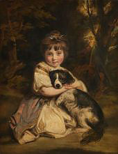 Miss Jane Bowles c1775 By Sir Joshua Reynolds