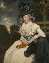 Mrs. Lewis Thomas Watson By Sir Joshua Reynolds