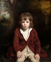 Portrait of Master Bunbury By Sir Joshua Reynolds