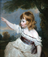 Portrait of Master Hare By Sir Joshua Reynolds