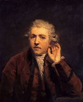 Self Portrait of the Artist as a Deaf Man By Sir Joshua Reynolds