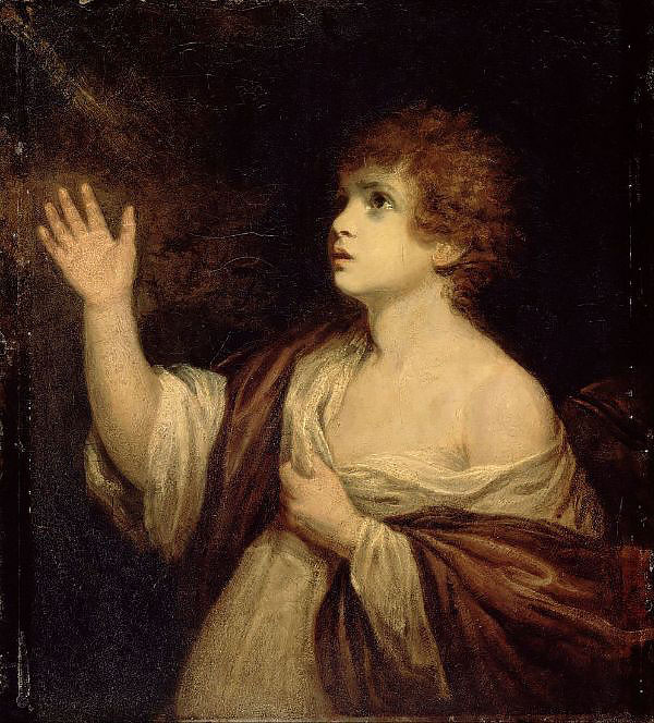 The Calling of Samuel by Sir Joshua Reynolds | Oil Painting Reproduction