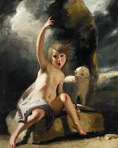 The Child Baptist in the Wilderness By Sir Joshua Reynolds