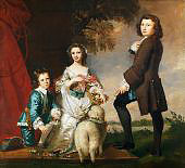 Thomas and Martha Neate with his Tutor By Sir Joshua Reynolds