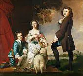 Thomas and Martha Neate with his Tutor By Sir Joshua Reynolds