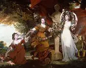 Three Ladies Adorning a Term of Hymen By Sir Joshua Reynolds