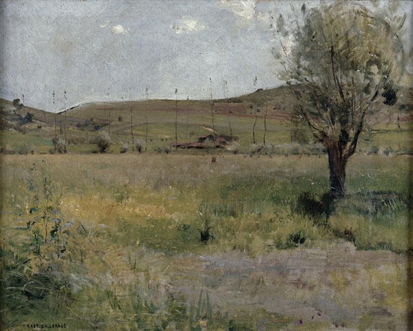Summer Landscape by Jules Bastien Lepage | Oil Painting Reproduction