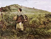 The Grape Harvest By Jules Bastien Lepage