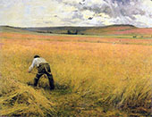 The Ripened Wheat 1880 By Jules Bastien Lepage