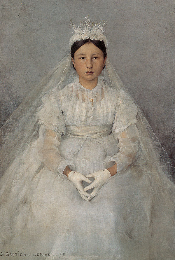The Young Communicant 1875 | Oil Painting Reproduction