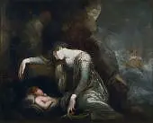 Danae and Perseus on Seriphos 1790 By Henry Fuseli