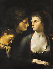 Lysander with Helena and Hermia By Henry Fuseli