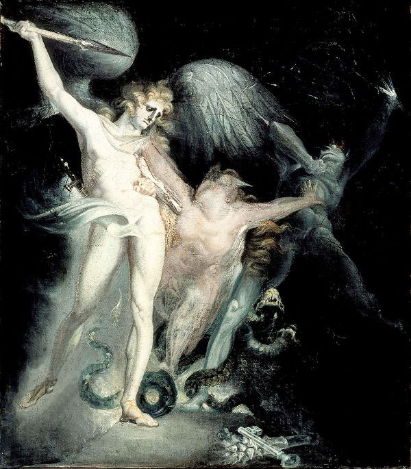 Satan and Death with Sin Intervening | Oil Painting Reproduction