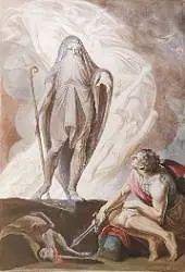 Teiresias Foretells the Future to Odysseus By Henry Fuseli