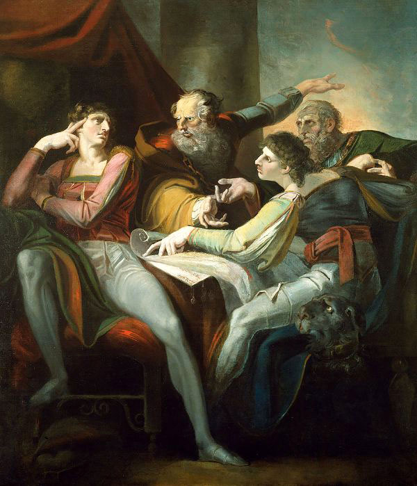 The Dispute Between Hotspur by Henry Fuseli | Oil Painting Reproduction