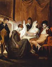 The Newspaper in the Countryside By Henry Fuseli