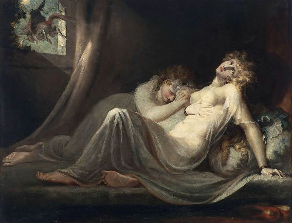 The Nightmare Leaving two Sleeping Women | Oil Painting Reproduction