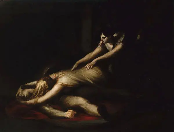 The Pain of Kriemhild By Henry Fuseli